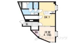 アフターベース桂西間取り図面
