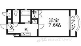 グッピーハイツ間取り図面