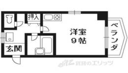 ランブラス桂東間取り図面