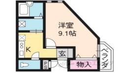 プロムナードつるはせ間取り図面
