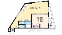 プルミエール五条桂間取り図面