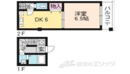 フォンテーヌ竹宇間取り図面