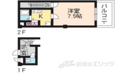 フォンテーヌ竹宇間取り図面