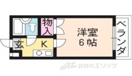 ハイツ嵐山間取り図面