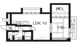上桂くめマンション間取り図面