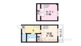 サンリッチ上桂間取り図面