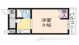 シャルネ深草間取り図面