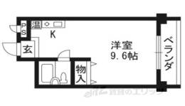 竹田マンション間取り図面