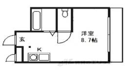 竹田マンション間取り図面