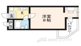 ビラ・アペックス京都竹田間取り図面