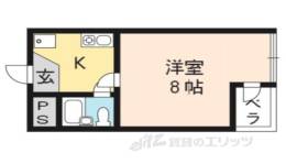 ビラ・アペックス京都竹田間取り図面