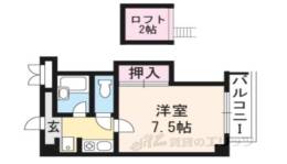 フォーブル深草間取り図面