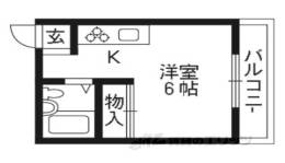 コーポトクトミ間取り図面