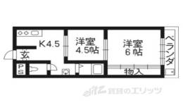 コーポ西浦間取り図面