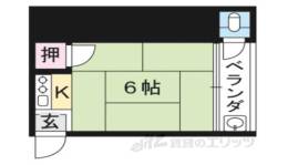 若竹荘間取り図面