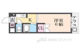 中ノ島ハイツ間取り図面