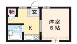 万帖ハイツ間取り図面
