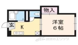 ドミール深草間取り図面