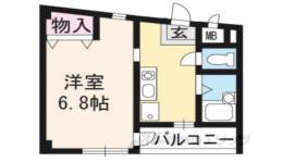 アーバンリゾート伏見稲荷間取り図面