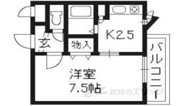 ドミール稲荷間取り図面