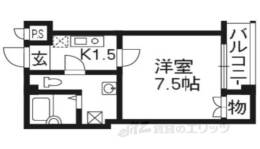 フラットコート間取り図面