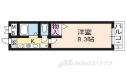 ビクトワール二条間取り図面