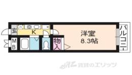 ビクトワール二条間取り図面
