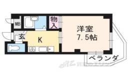 グリーンヒル北大路間取り図面