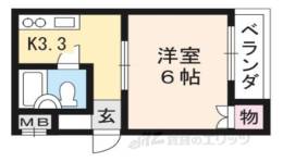 コートハウス紫明間取り図面