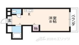 フレーヴァー深草２間取り図面