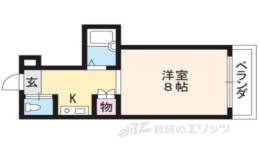 フレーヴァー深草２間取り図面