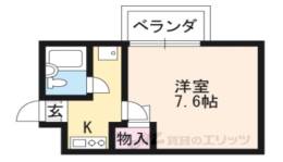 御陵シャトー朝日間取り図面