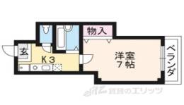 シルクハイツ衣笠間取り図面
