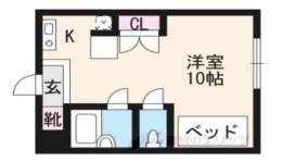クレセント久津川間取り図面