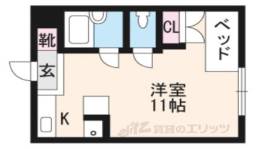 クレセント久津川間取り図面