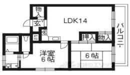 グランディール衣笠間取り図面