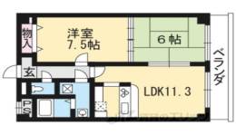 ラルージュ平岡間取り図面