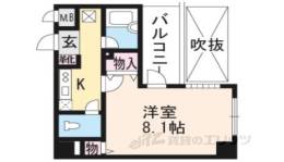 スクエア烏丸御池間取り図面