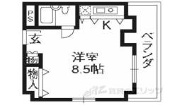 ダイヤモンドハウス西院間取り図面