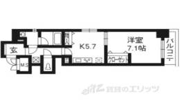 綾小路パレス間取り図面