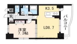 綾小路パレス間取り図面