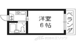 アルバドール山双間取り図面