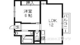 レジデンス四条間取り図面