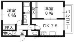レジデンス四条間取り図面