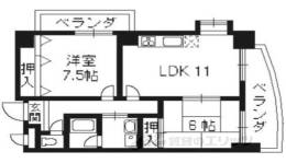 アグラード長岡京間取り図面