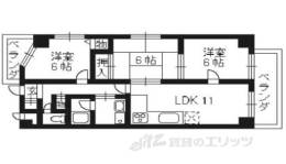 アグラード長岡京間取り図面