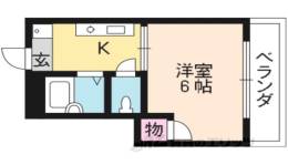 ルミエール中書島間取り図面