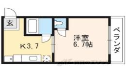 ルミエール中書島間取り図面