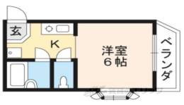 ハイツ白銀間取り図面