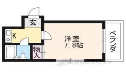 シティハウス丹波橋間取り図面